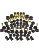 Prothane For 95-99 Mitsubishi Eclipse Total Kit Black