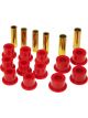 Prothane For 86.5-97 Nissan Hardbody 4wd Spring & Shackle Bushings Red