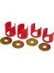 Prothane For 89-94 Nissan 240SX Rear Subframe Inserts Red
