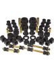 Prothane For 84-89 Nissan 300ZX Total Kit Black