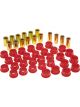 Prothane For 89-94 Nissan 240SX Rear Control Arm Bushings Red