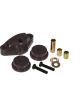 Prothane For 04-12 Subaru STI 6spd Shifter Kit Black