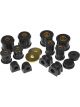 Prothane For 02-06 Subaru WRX Total Kit Black