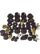Prothane For 08-10 Subaru WRX Total Kit Black