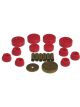 Prothane For 79-88 Toyota Truck 4wd Body Mount Kit Red