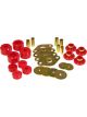 Prothane For 95-00 Toyota P/U 2/4wd Body Mount Kit Red