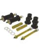 Prothane For 87-96 Jeep YJ Front or Rear Frame Shackle Bushings Black