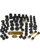 Prothane For 84-88 Toyota 4Runner 4wd Total Kit Black