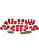 Prothane For 79-85 Toyota Truck 4wd Total Kit Red