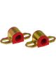 Prothane Universal Sway Bar Bushings 20mm for A Bracket Red