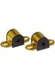 Prothane Universal Sway Bar Bushings 7/16in ID for B Bracket Black