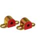 Prothane Universal Sway Bar Bushings 5/8in for B Bracket Red