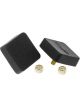 Prothane Universal Bump Stop 5/8X2X2 Sqr w/ Ctr Stud Black