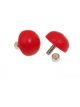 Prothane Universal Bump Stop 11/16X1 5/8 Dia Btn Red