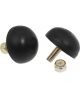 Prothane Universal Bump Stop 11/16X1 5/8 Dia Btn Black