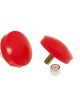 Prothane Universal Bump Stop 11/16X2 Button Red