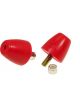 Prothane Universal Bump Stop 1 9/16X1 5/8 Cone Red