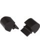 Prothane Universal Bump Stop Pull Through Style Black