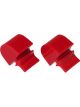 Prothane Universal Bump Stop Pull Through Style Red