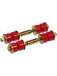 Prothane Universal End Link Set 3in Mounting Length Red