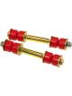 Prothane Universal End Link Set 3 3/4in Mounting Length Red