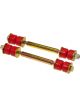 Prothane Universal End Link Set 5 3/8in Mounting Length Red