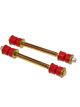Prothane Universal End Link Set 6 1/8in Mounting Length Red