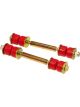 Prothane Universal End Link Set 4 5/8in Mounting Length Red