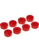 Prothane Universal End Link Bushings 1/2in x 1 OD Set of 8 Red