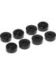 Prothane Universal End Link Bushings 1/2in x 1 OD Set of 8 Black