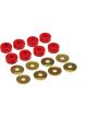 Prothane Universal End Link Bushings & Washers 5/8 x 1 1/8 OD Red