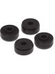 Prothane Universal Shock Bushings Stem Type Small Nipple Black