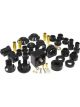 Prothane For 75-84 VW Rabbit / Golf / Jetta Total Kit Black