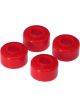 Prothane For Range Rover Rear Lower Shock Bushings Red