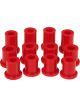 Prothane For 79-93 Datsun D50 2wd Spring & Shackle Bushings Red