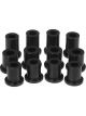 Prothane For 79-93 Datsun D50 2wd Spring & Shackle Bushings Black