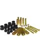 Prothane For 68-72 Chrysler A Body HD Spring & Shackles Bushings Bla…