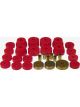 Prothane For 72-92 Dodge Ramcharger Body Mount Red
