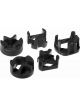 Prothane For 95-99 Dodge Neon 3 Mount Kit Soft Black