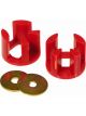 Prothane For 00+ Dodge Neon Motor Mount Insert Kit Race Red