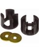 Prothane For 00+ Dodge Neon Motor Mount Insert Kit Race Black