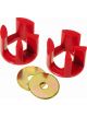 Prothane For 00+ Dodge Neon Motor Mount Insert Kit Street Red