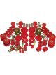 Prothane For Dodge LX Total Kit Red