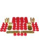 Prothane For 72-93 Dodge Ramcharger 4wd Total Kit Red