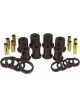 Prothane For 94-01 Dodge Ram 4wd Front Control Arm Bushings Black