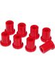 Prothane For 60-74 Chrysler B / E Body Shackle Bushings Red