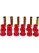 Prothane For 73-79 Ford F100/150 4wd Rear Spring & Shackle Bushings Red