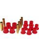 Prothane For 77-79 Ford F250 4wd Front Spring & Shackle Bushings Red