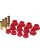 Prothane For 92-97 Ford F450 2wd Front Leaf Spring Bushings Red
