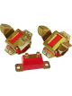 Prothane For Ford Motor & Trans Mount Kit Red